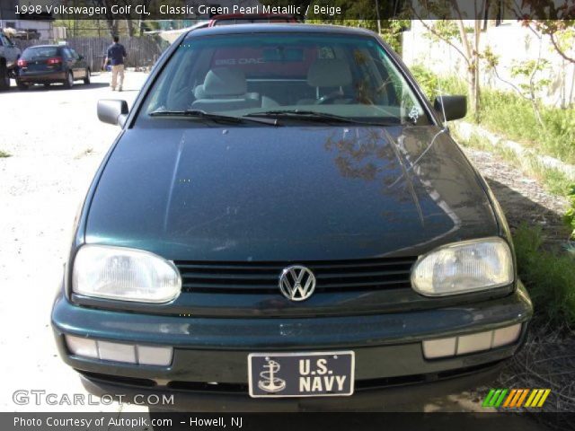 1998 Volkswagen Golf GL in Classic Green Pearl Metallic