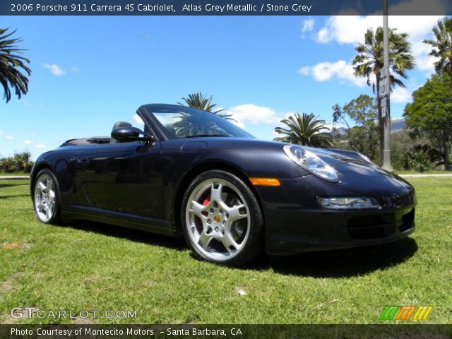 2006 Porsche 911 Carrera 4S Cabriolet in Atlas Grey Metallic