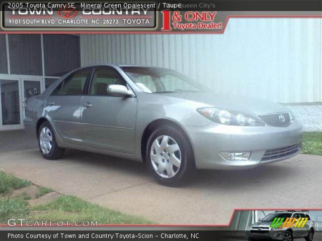 2005 Toyota Camry SE in Mineral Green Opalescent