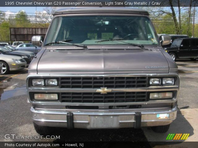1995 Chevrolet Chevy Van G20 Passenger Conversion in Light Slate Gray Metallic
