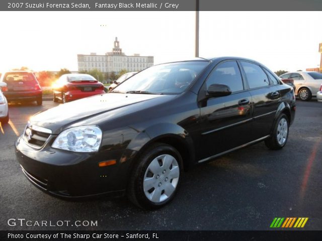 2007 Suzuki Forenza Sedan in Fantasy Black Metallic