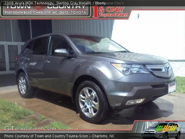 2008 Acura MDX Technology in Sterling Gray Metallic