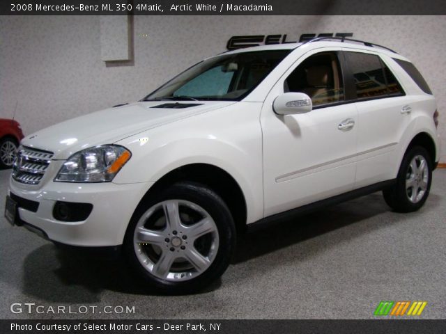 2008 Mercedes-Benz ML 350 4Matic in Arctic White