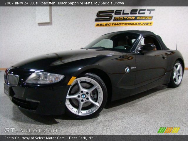 2007 BMW Z4 3.0si Roadster in Black Sapphire Metallic