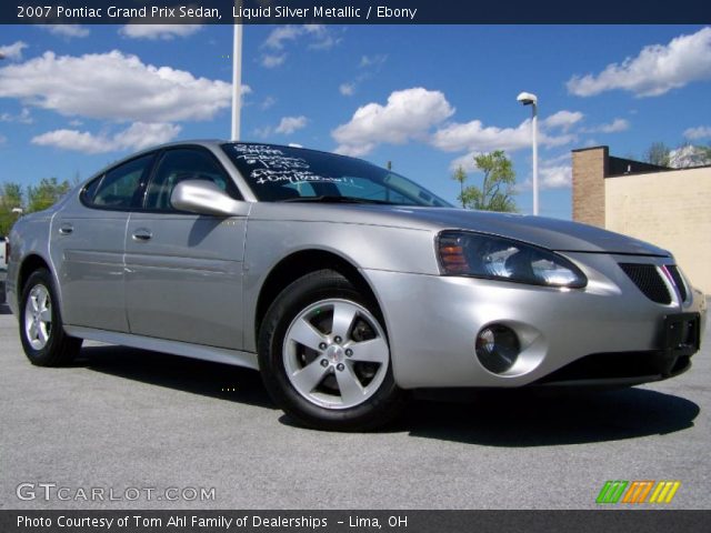 2007 Pontiac Grand Prix Sedan in Liquid Silver Metallic