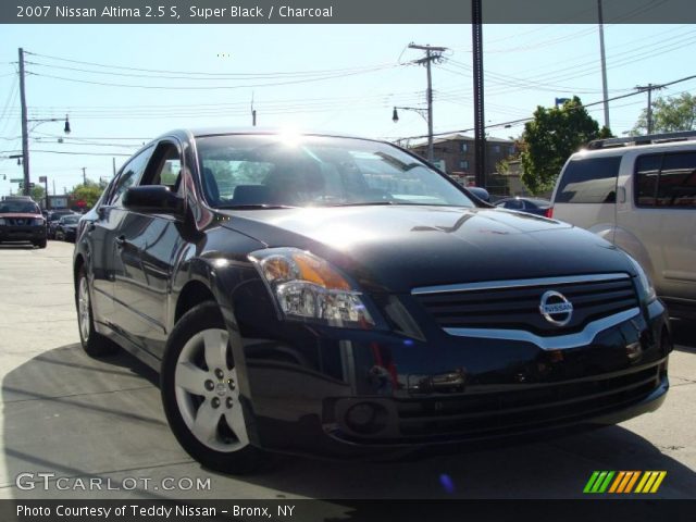 2007 Nissan Altima 2.5 S in Super Black