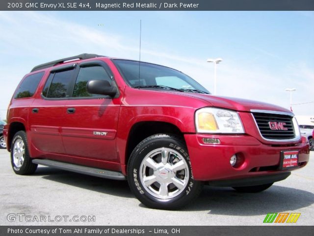 2003 GMC Envoy XL SLE 4x4 in Magnetic Red Metallic
