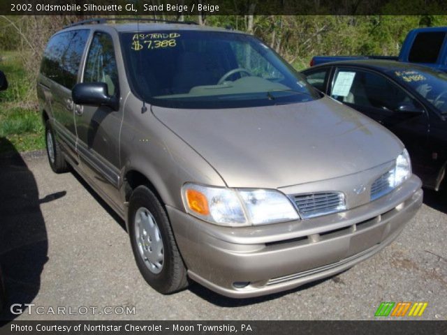 2002 Oldsmobile Silhouette GL in Sand Beige