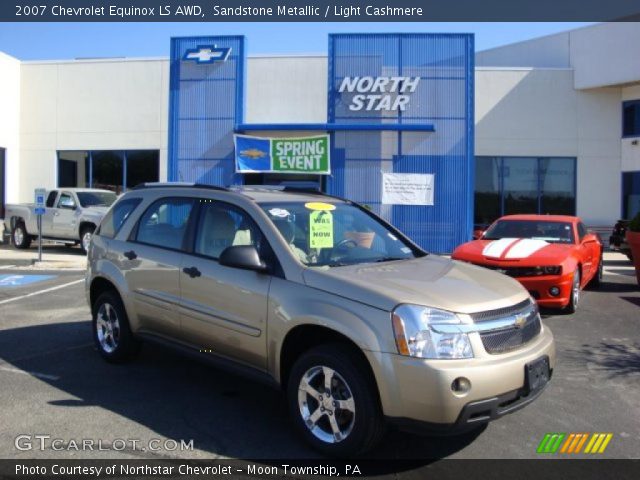 2007 Chevrolet Equinox LS AWD in Sandstone Metallic