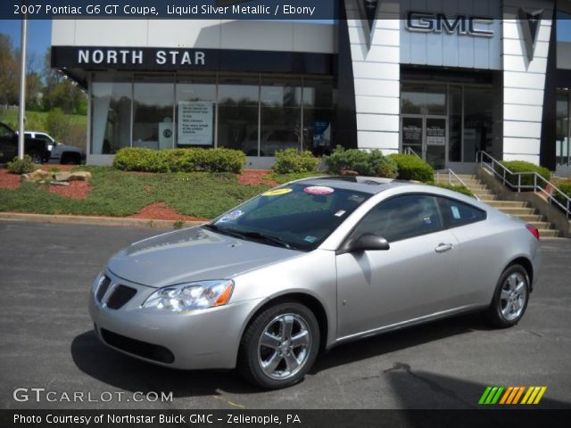 2007 Pontiac G6 GT Coupe in Liquid Silver Metallic