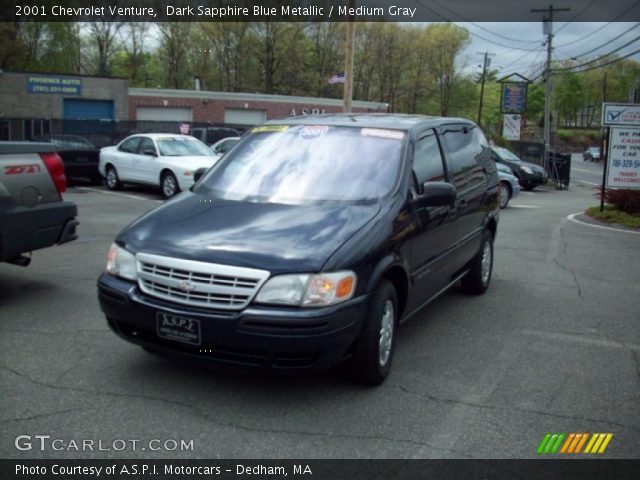 2001 Chevrolet Venture  in Dark Sapphire Blue Metallic