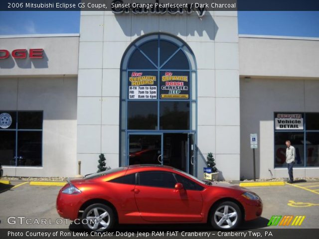 2006 Mitsubishi Eclipse GS Coupe in Sunset Orange Pearlescent
