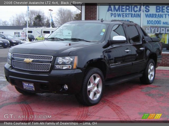 2008 Chevrolet Avalanche LTZ 4x4 in Black
