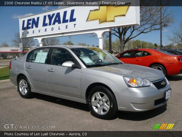2006 Chevrolet Malibu LT V6 Sedan in Silverstone Metallic