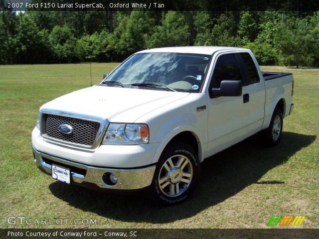 2007 Ford F150 Lariat SuperCab in Oxford White