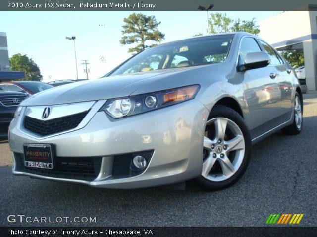 2010 Acura TSX Sedan in Palladium Metallic