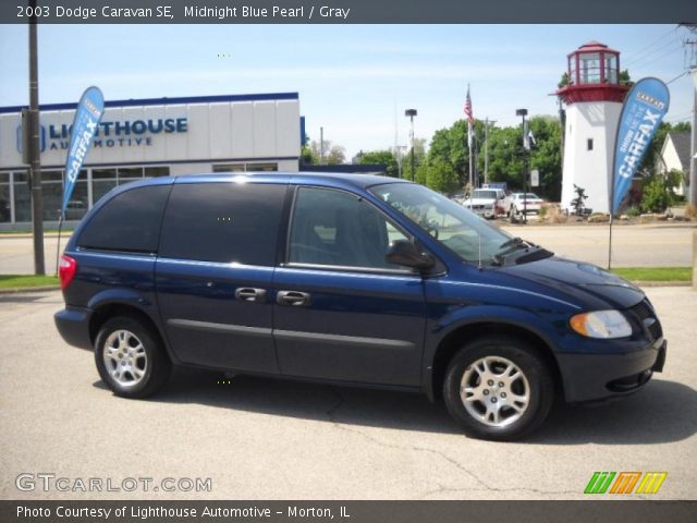 2003 Dodge Caravan SE in Midnight Blue Pearl