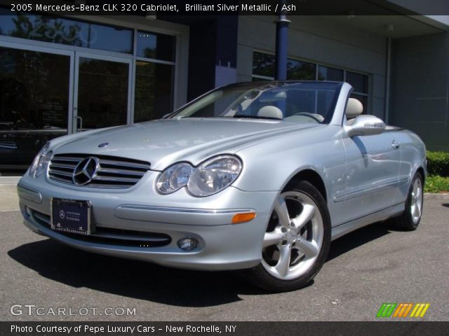 2005 Mercedes-Benz CLK 320 Cabriolet in Brilliant Silver Metallic