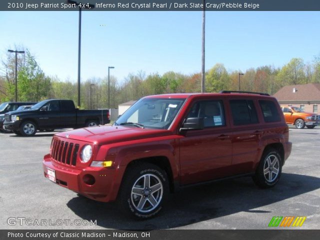2010 Jeep Patriot Sport 4x4 in Inferno Red Crystal Pearl