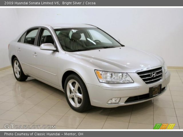 2009 Hyundai Sonata Limited V6 in Bright Silver