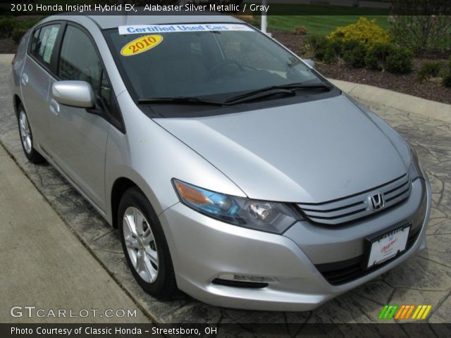 2010 Honda Insight Hybrid EX in Alabaster Silver Metallic
