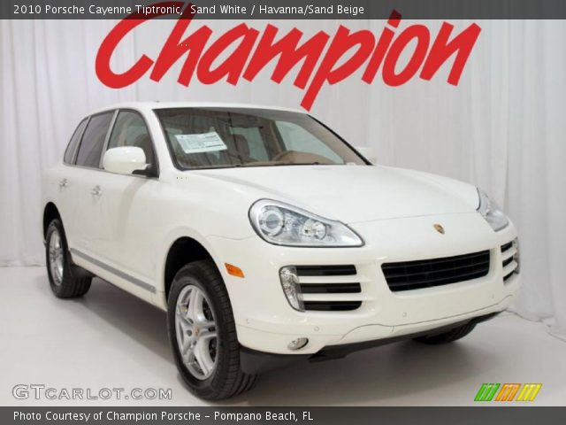 2010 Porsche Cayenne Tiptronic in Sand White