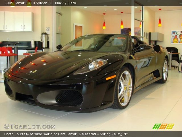 2009 Ferrari F430 Spider F1 in Black