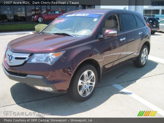 2007 Acura MDX  in Dark Cherry Red Pearl
