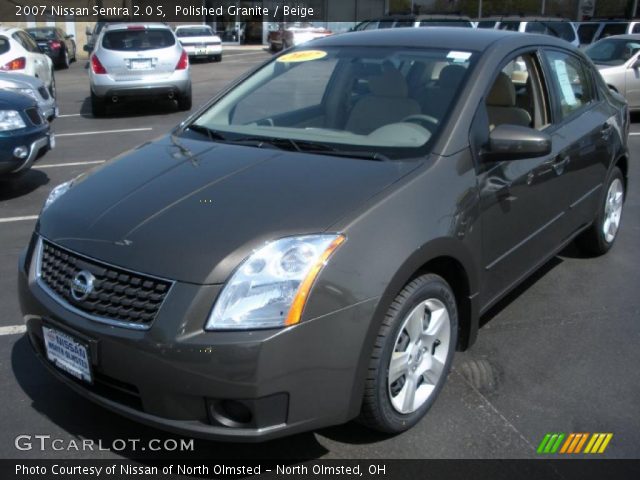 2007 Nissan Sentra 2.0 S in Polished Granite