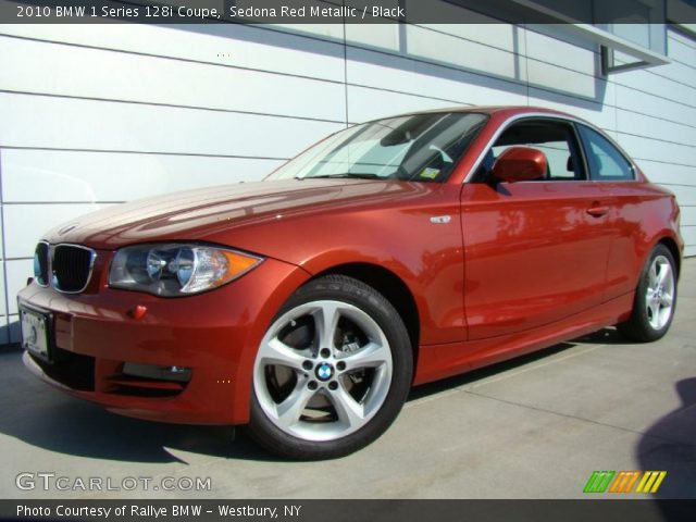 2010 BMW 1 Series 128i Coupe in Sedona Red Metallic