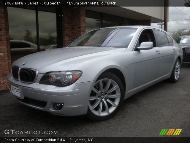 2007 Bmw 750li silver