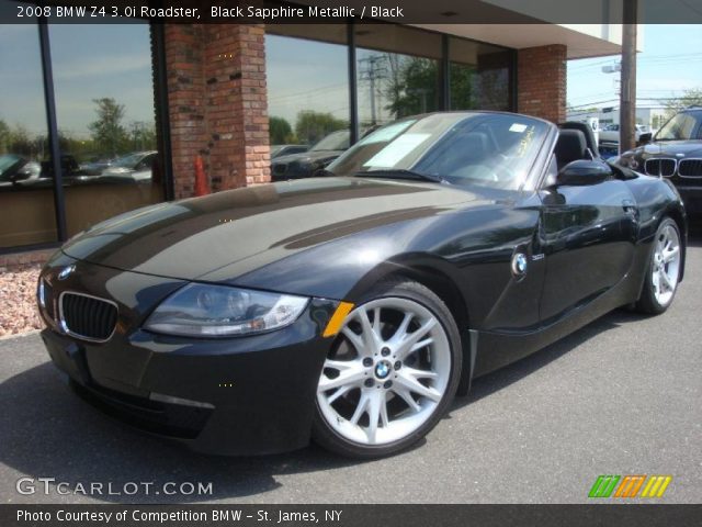 2008 BMW Z4 3.0i Roadster in Black Sapphire Metallic