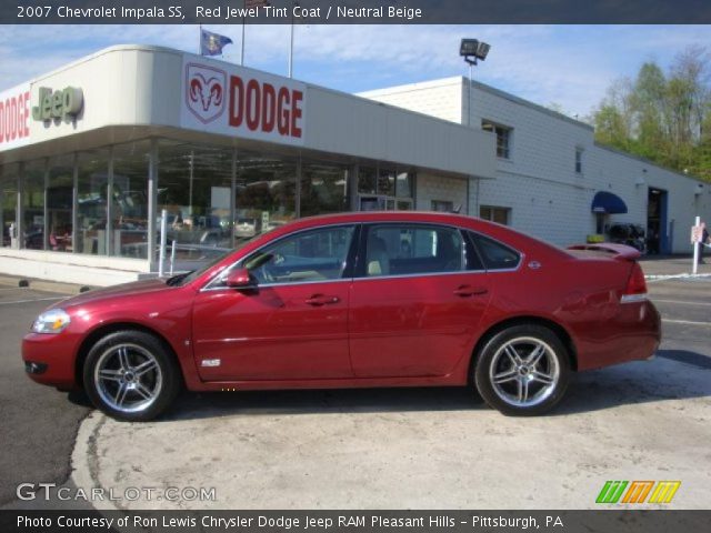 2007 Chevrolet Impala SS in Red Jewel Tint Coat