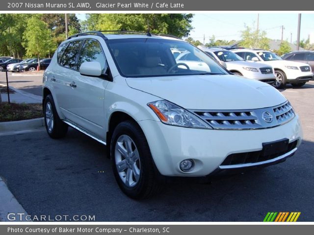 2007 Nissan Murano SL AWD in Glacier Pearl White