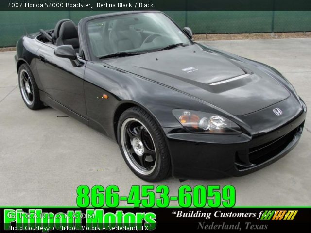 2007 Honda S2000 Roadster in Berlina Black