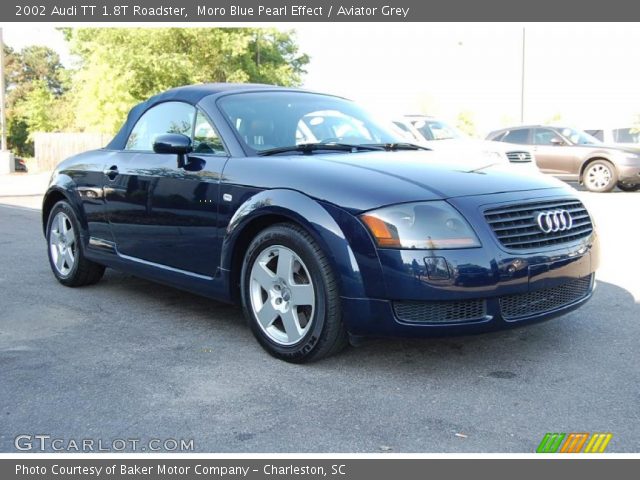 2002 Audi TT 1.8T Roadster in Moro Blue Pearl Effect