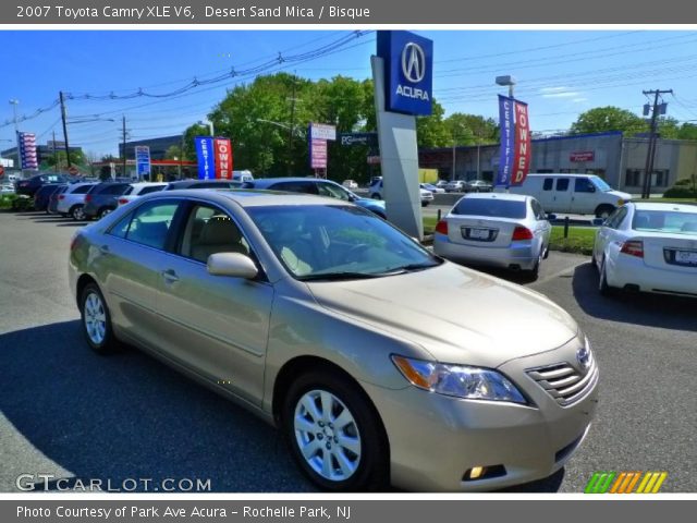 2007 Toyota Camry XLE V6 in Desert Sand Mica