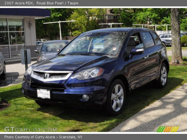 2007 Acura RDX  in Royal Blue Pearl