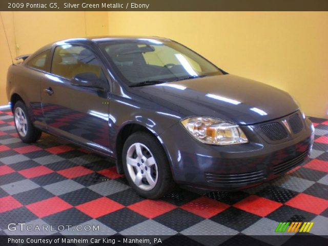 2009 Pontiac G5  in Silver Green Metallic