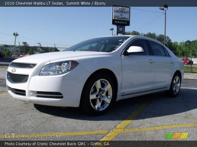 2010 Chevrolet Malibu LT Sedan in Summit White