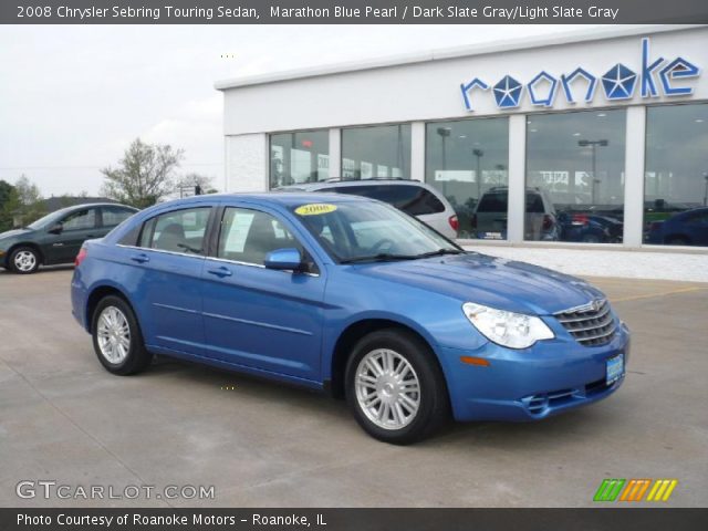 2008 Chrysler Sebring Touring Sedan in Marathon Blue Pearl