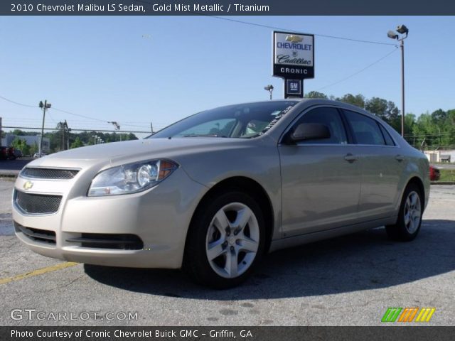 2010 Chevrolet Malibu LS Sedan in Gold Mist Metallic