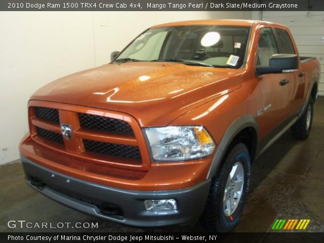 2010 Dodge Ram 1500 TRX4 Crew Cab 4x4 in Mango Tango Pearl