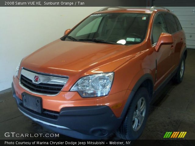 2008 Saturn VUE XE in Sunburst Orange