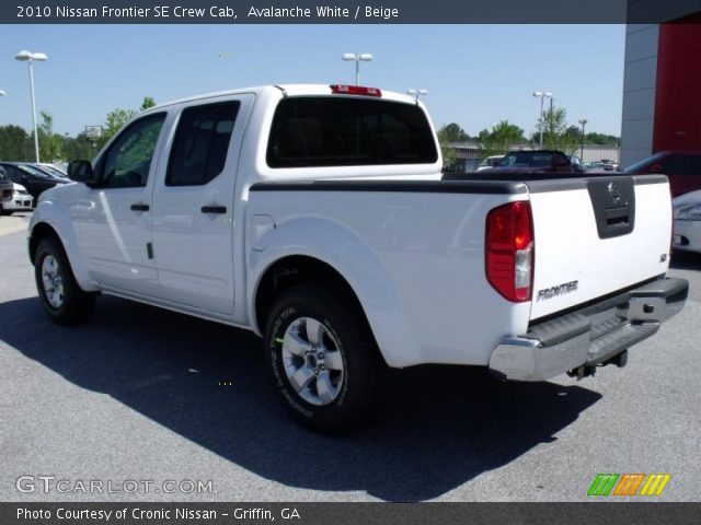 2010 Nissan Frontier SE Crew Cab in Avalanche White