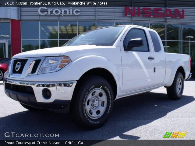 2010 Nissan Frontier SE King Cab in Avalanche White