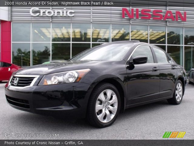 2008 Honda Accord EX Sedan in Nighthawk Black Pearl