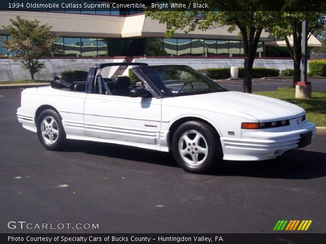 1994 Oldsmobile Cutlass Supreme Convertible in Bright White