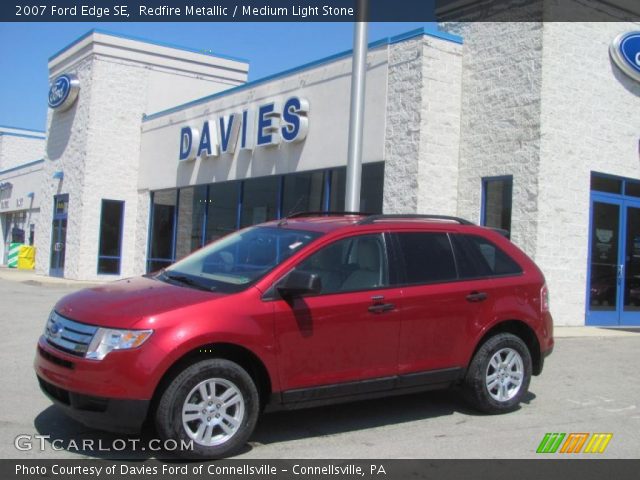 2007 Ford Edge SE in Redfire Metallic