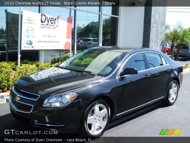 2010 Chevrolet Malibu LT Sedan in Black Granite Metallic